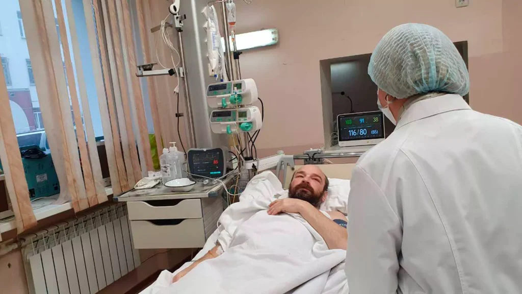 Пловец в открытой воде